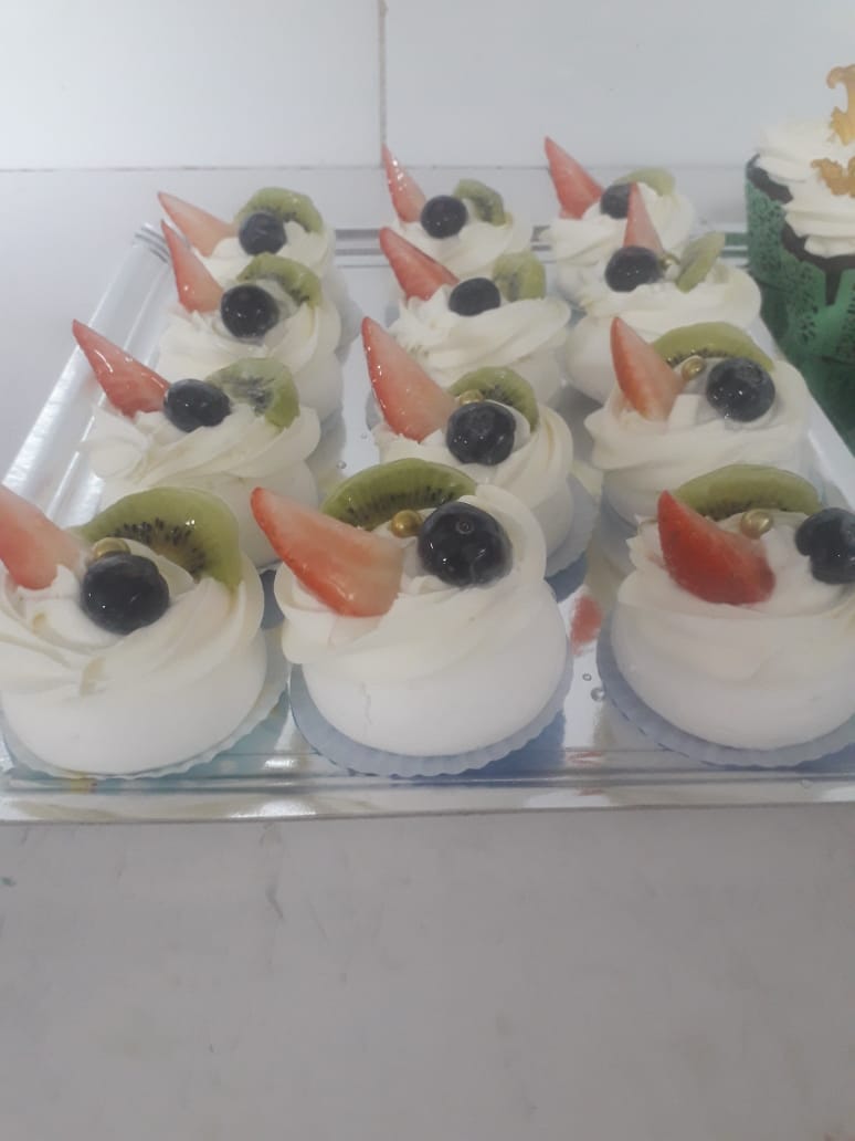 Merengones de frutas 